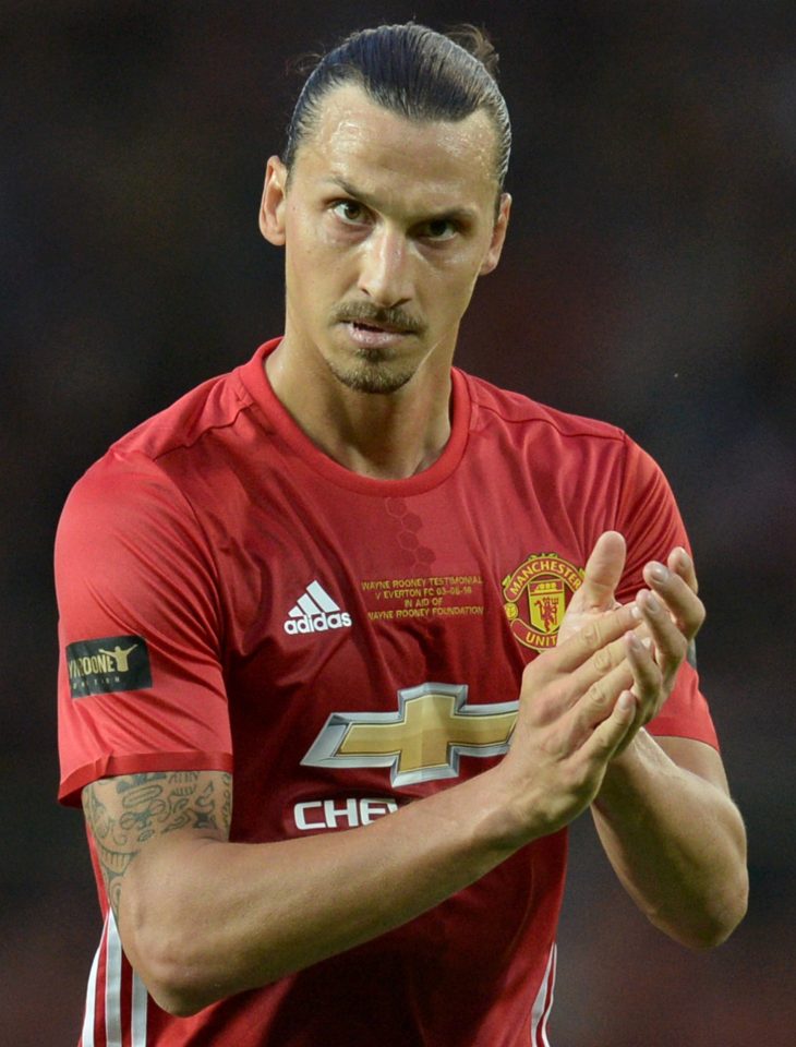  Zlatan Ibrahimovic has been made a vice-captain of Manchester United