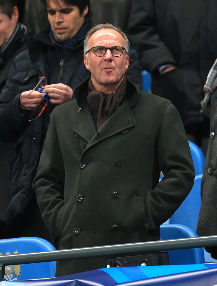  Rummenigge has blasted United - but it turns out Bayern did the same