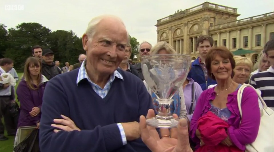  A visitor to Antiques Roadshow spent £1,500 on a pair of wine glasses he believed dated from 1815