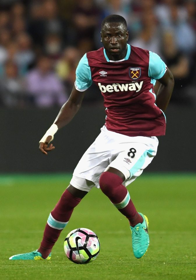 Kouyate pulled the strings in midfield as the Hammers ran riot