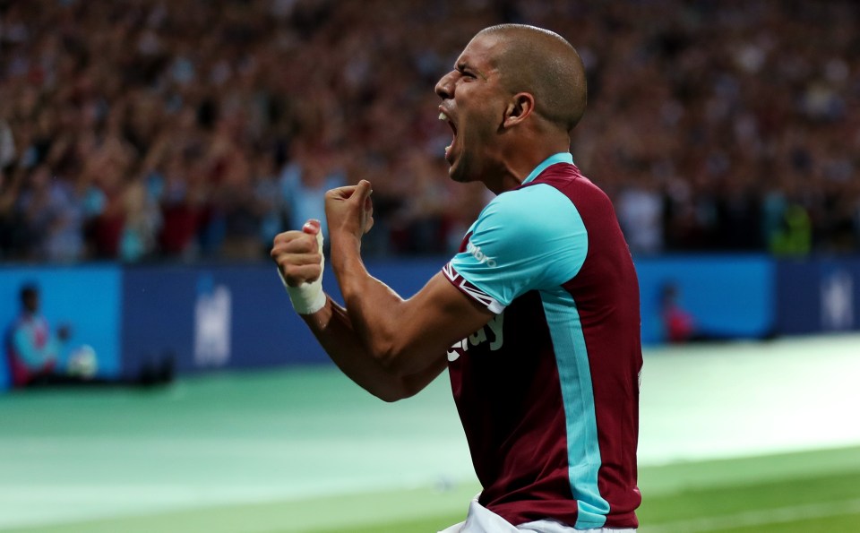 Feghouli was over the moon when his late strike sealed the victory