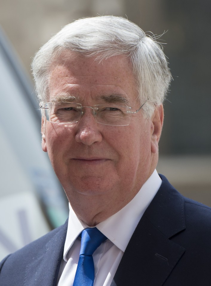  Defence Secretary . . . Michael Fallon