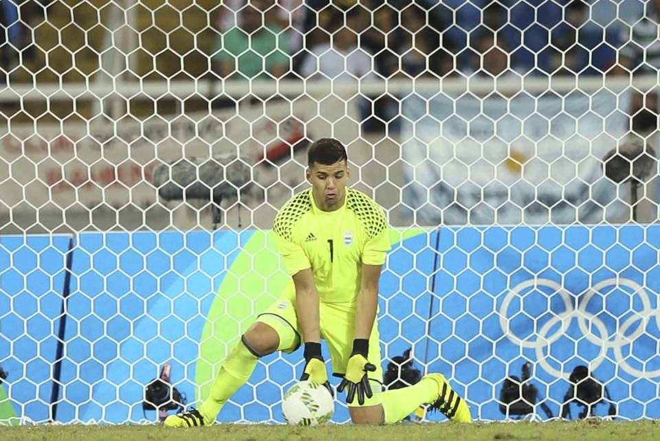  Rulli has played in both of Argentina's Olympics matches so far