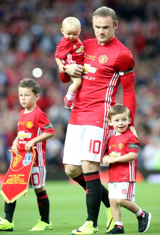  Wayne was playing at his testimonial match at Old Trafford when the break-in occured