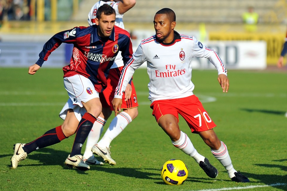  Robinho ended his sub-par spell at Manchester City with a move to AC Milan