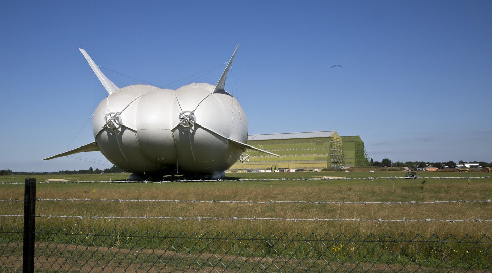  The bum was inspected by 50 employees who gathered outside the airfield