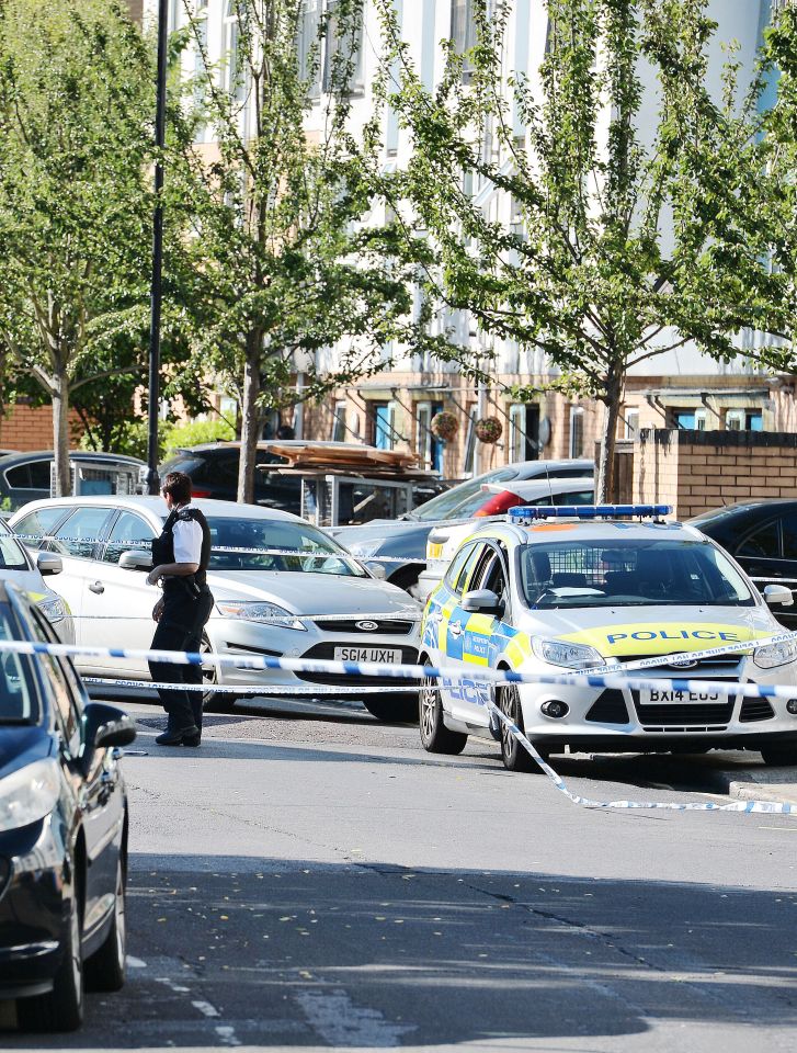 The boy's family have been told and a murder investigation is now underway, with cops finding multiple weapons at the scene