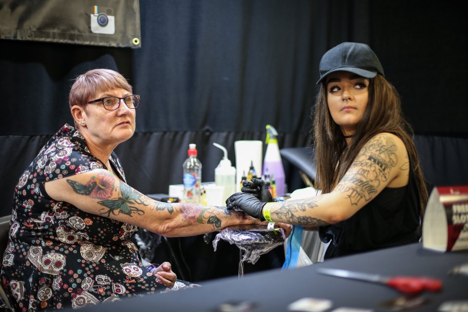  Both tattoo veterans and relative newcomers descended on Doncaster, where the eighth annual Jam is being held