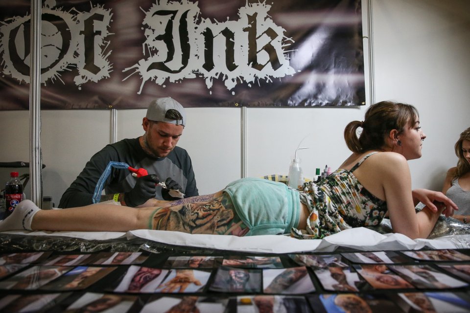  Many big names in the tattoo industry graced the event, with plenty of world-leading body artists in attendance