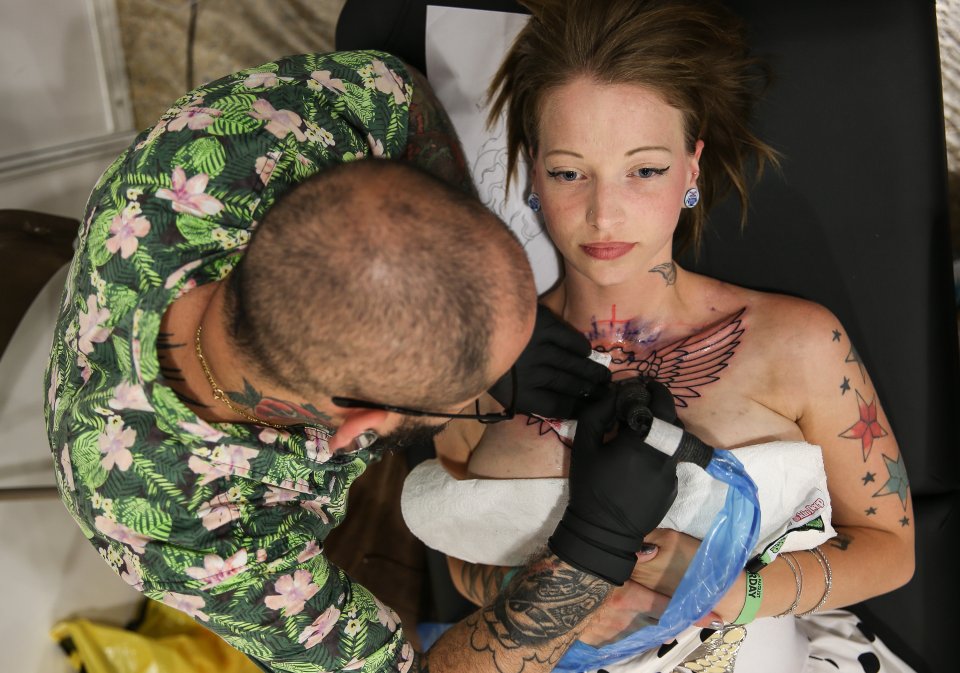  More and more Brits are opting for tattoos, as the nation's love affair with ink continues to flourish