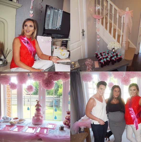  Maria's friends and family threw her a baby shower last month