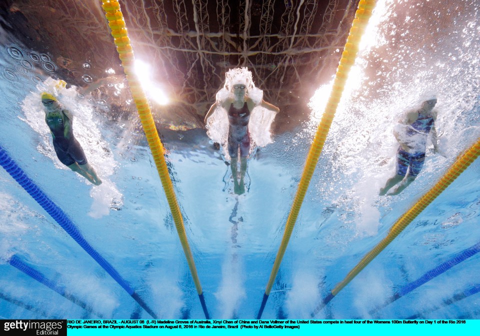  She missed out on the bronze medal by just nine hundredths of a second