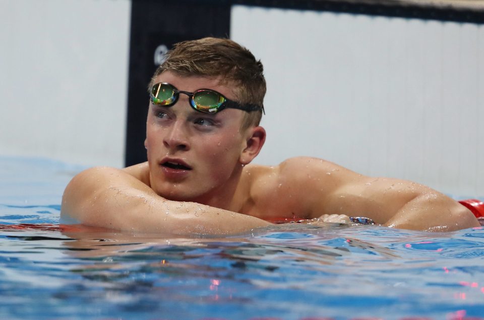  Adam Peaty cruised into the final of the 100m breaststroke more than a second ahead of his nearest rival