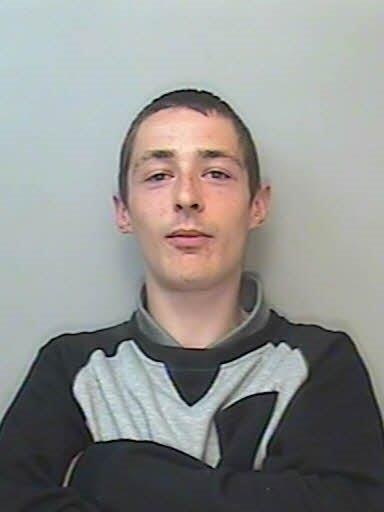  Ryan Payne, 24, of Arena Park, Exeter, admitted five thefts, three counts of criminal damage, battery and affray and was jailed for a year and six weeks at Exeter Crown Court