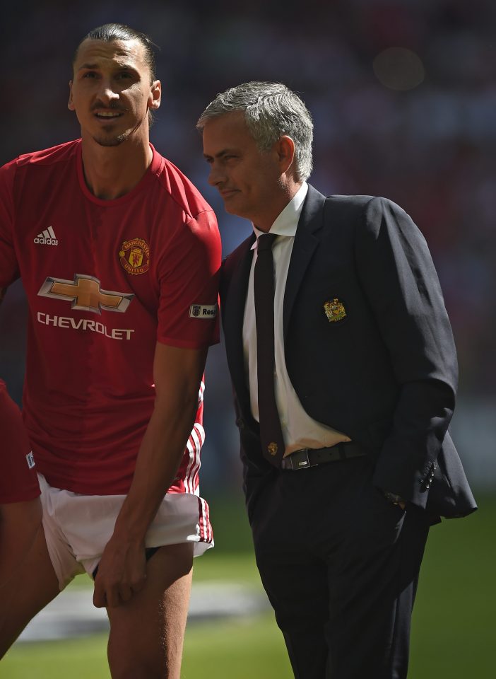  Jose Mourinho and Zlatan Ibrahimovic have won the Community Shield