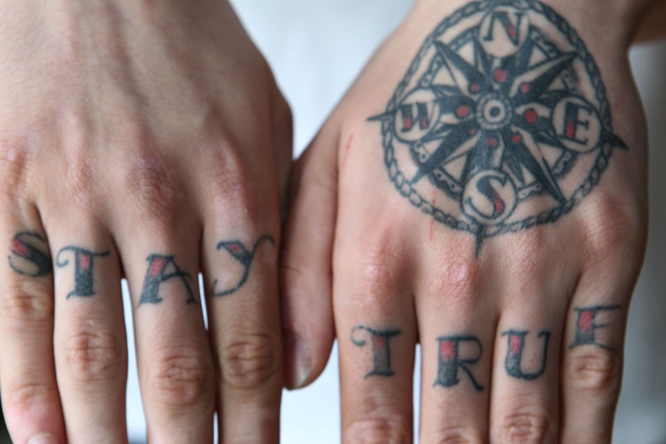  'To me, tattoos are art and once you have them done they are part of you'