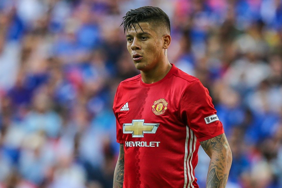  Marcos Rojo has yet to feature in the Premier League under Jose Mourinho