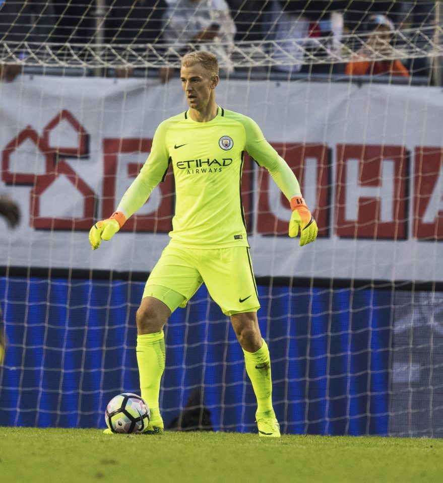  Pep Guardiola is thought to be keen to sign competition for Joe Hart