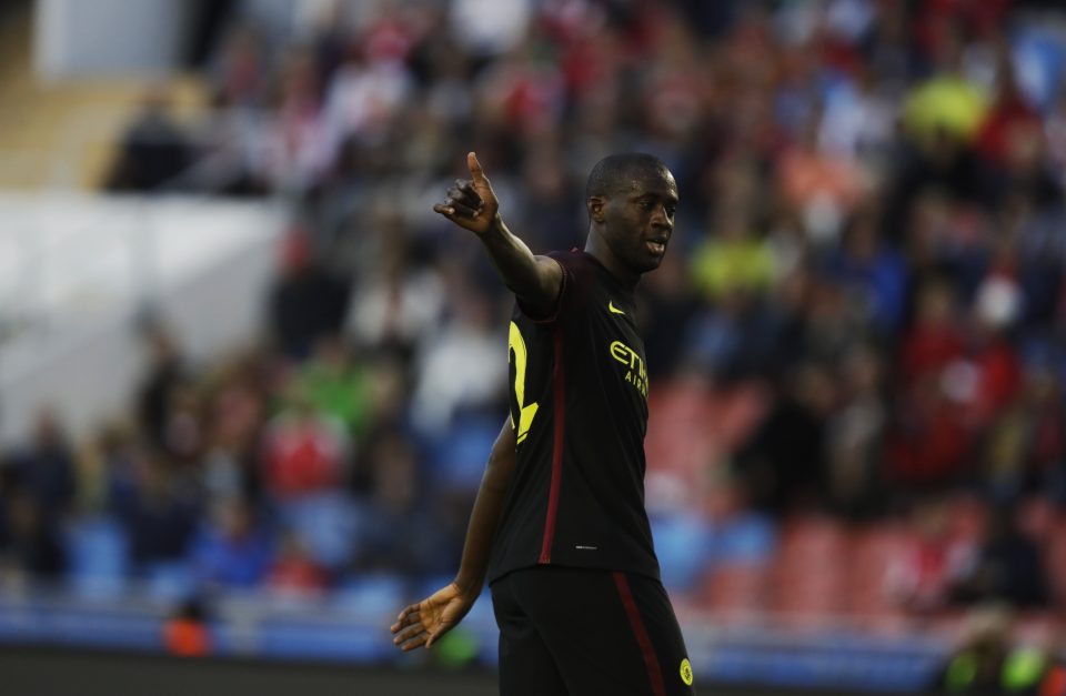  Yaya Toure was not included in squad for trip to Romania