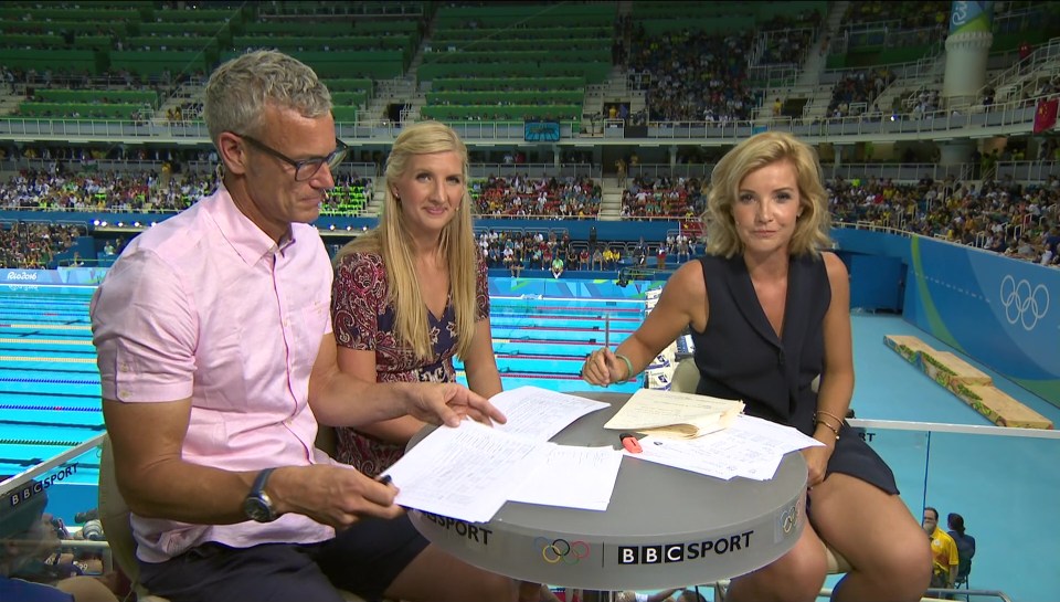 Helen's racy outfit have stole the show at the Olympics 