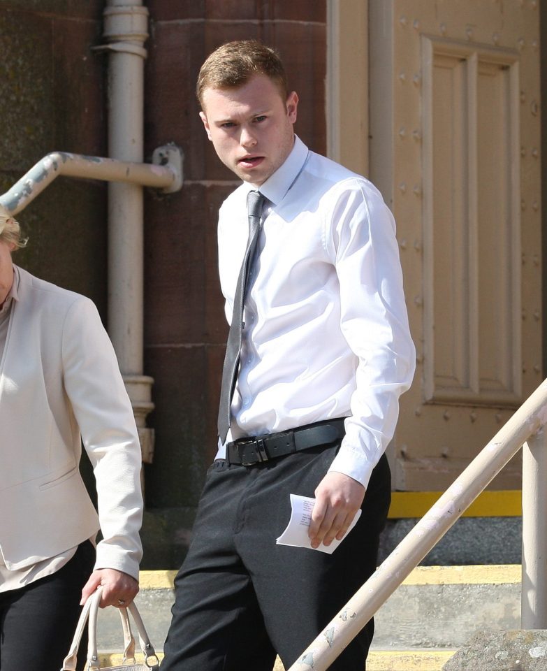  Footie player Shane MacRitchie was admitted giving the girl the drug and will be sentenced later this month