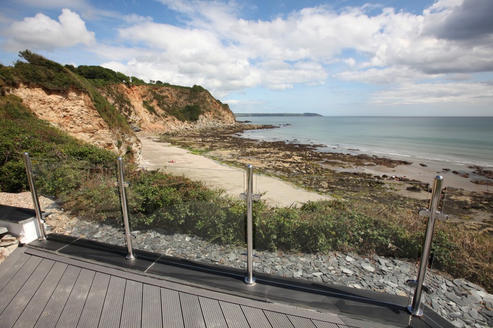  Speaking of the property, auctioneer Graham Barton said it was the 'most gloriously located residential development opportunity for sale in Cornwall today'