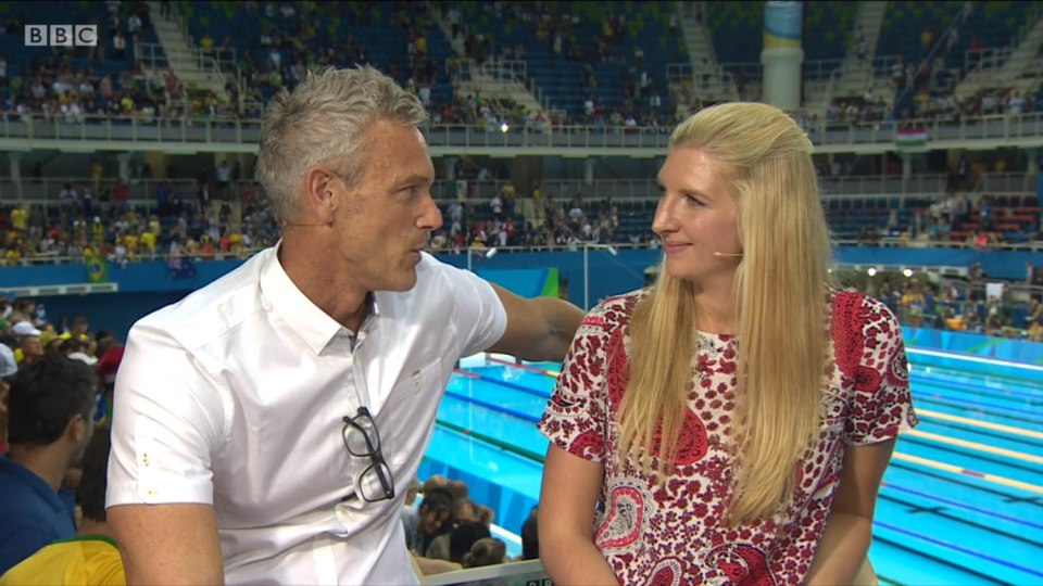 There have been rumours of romance between the two Olympic swimmers 