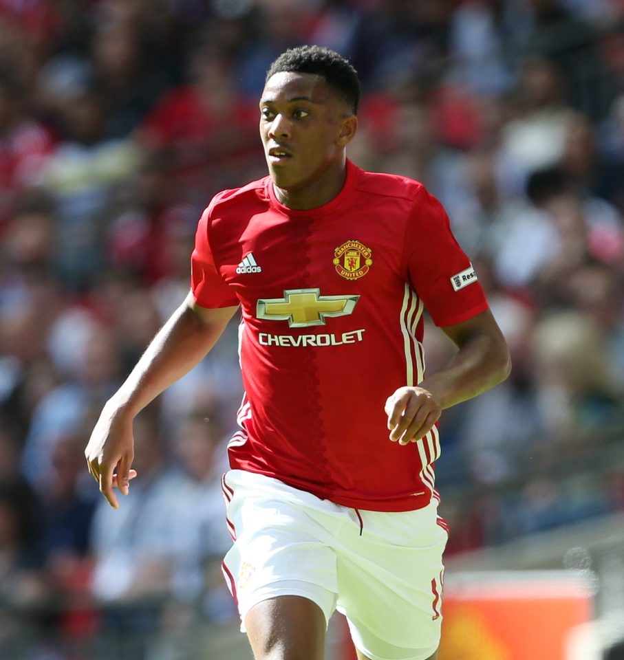  Manchester United's Anthony Martial