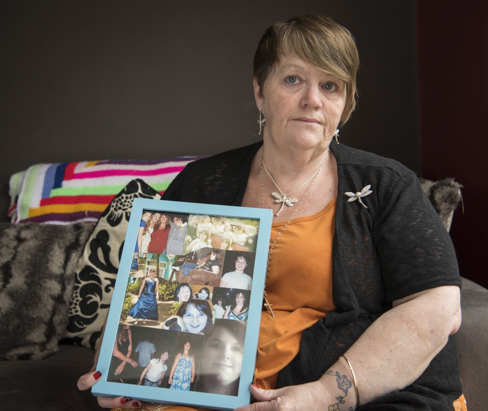  Heartache . . . Amy's mum Tania was told at an inquest that her daughter's death was due in part to negligence with Priory's care