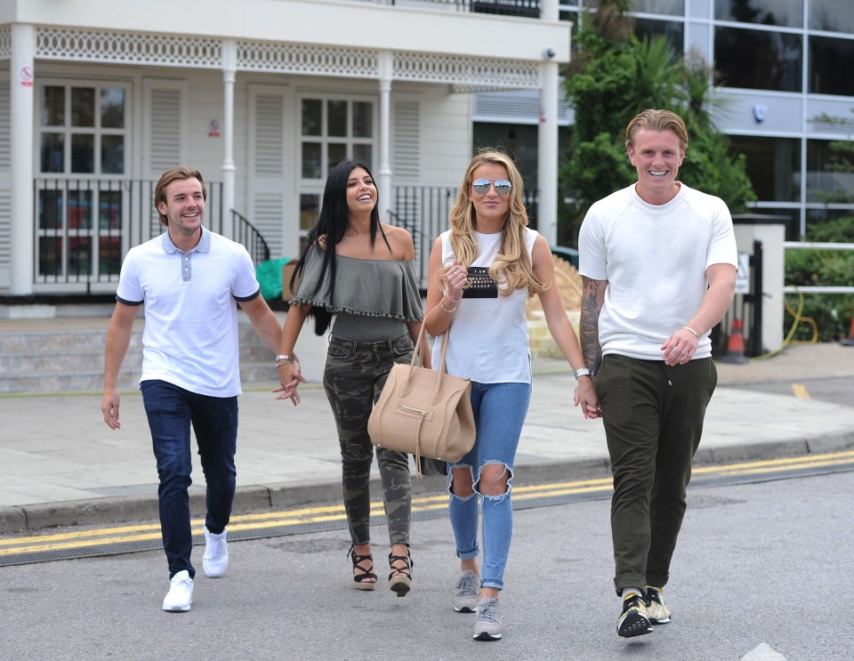  Cara and Nathan looked right at home as they strutted their stuff