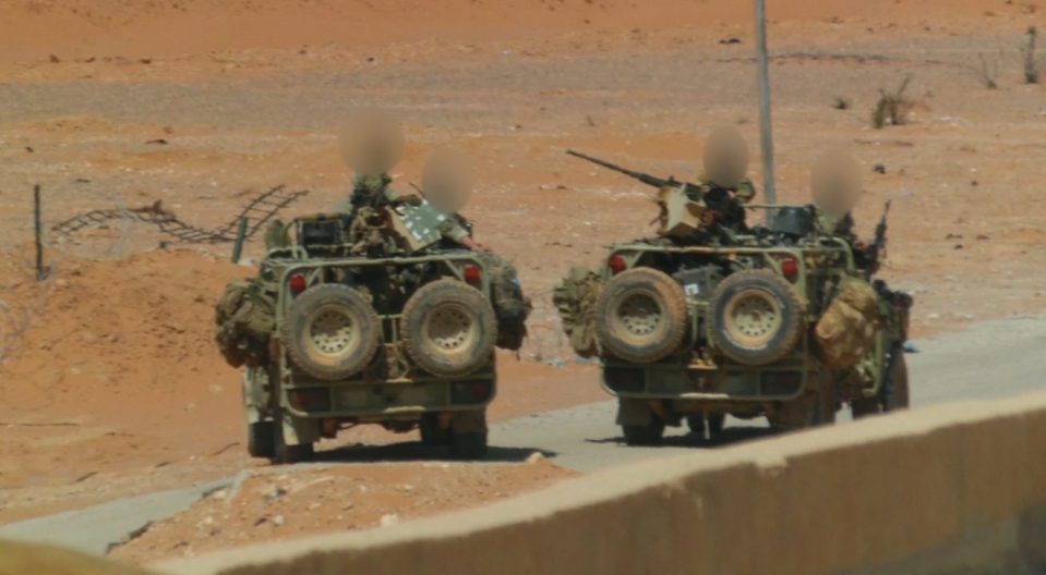  The so-called Al-Thalab vehicles carry 12.7mm machine guns