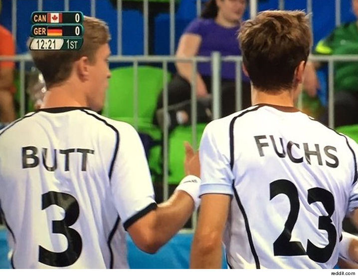  Linus Butt and Florian Fuchs of Germany