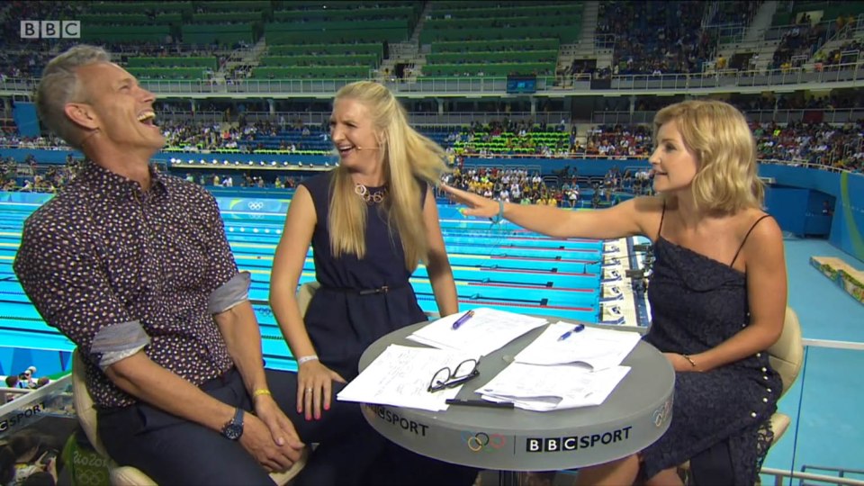  Does she say 'f*** off'? Rebecca appeared to bite back after she was mocked for 'only winning a bronze'