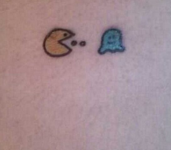  Gamers go for a Pac Man inking