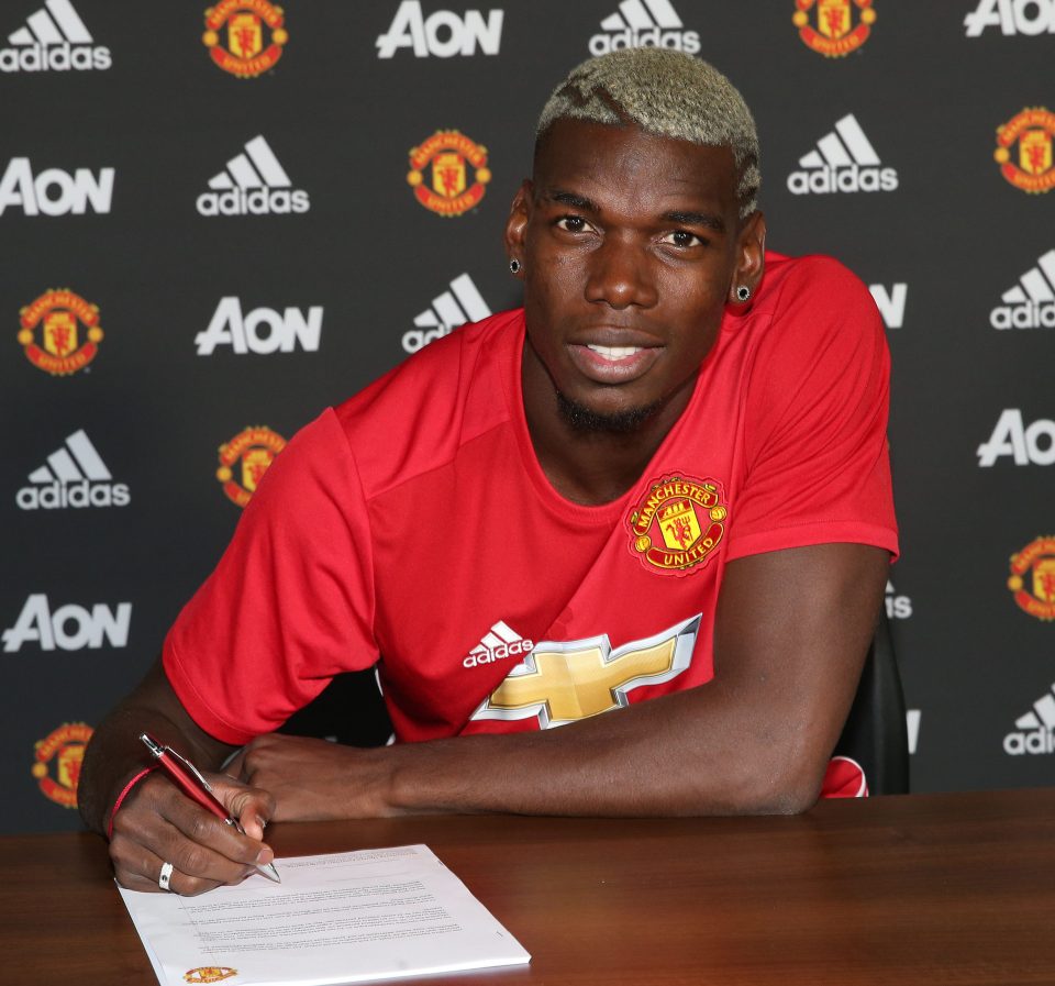  Manchester United broke world-record to sign Paul Pogba for £89million