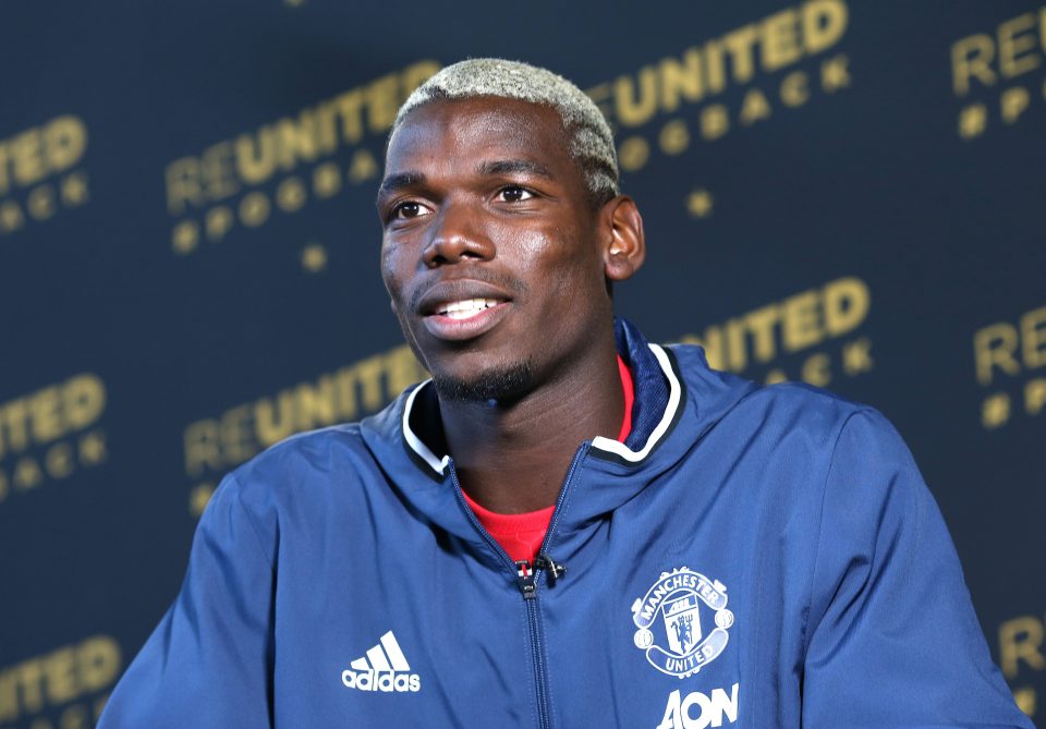  Paul Pogba has returned to Manchester United after four years in Italy