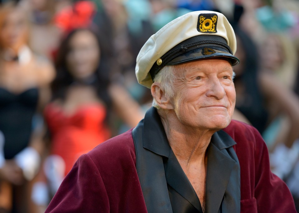  Playboy boss Hugh Hefner bedded his fair share of bunnies