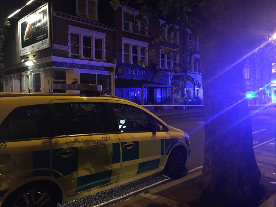  Paramedics rushed to Ashcombe Street in Fulham but the woman was pronounced dead at the scene