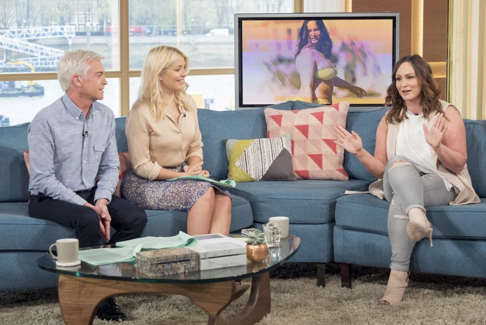  Phillip was also sceptical when she appeared on This Morning