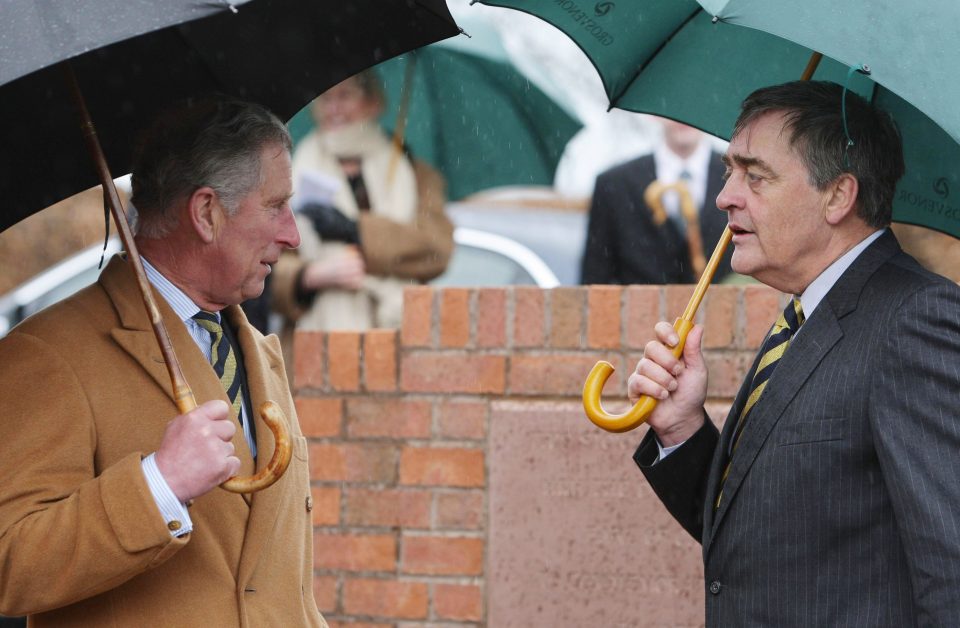  The late Duke of Westminster was close to the Queen and Prince Charles