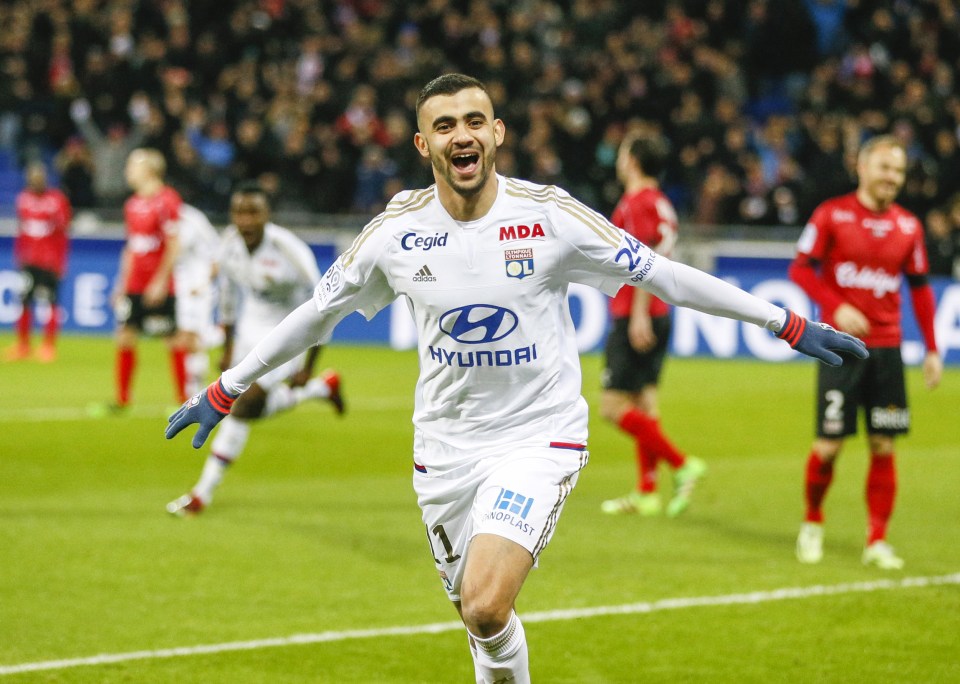  Rachid Ghezzal has emerged as a target for West Ham and Everton