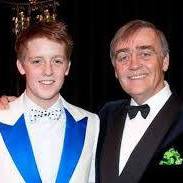  Hugh Grosvenor with his late father the 6th Duke of Westminster