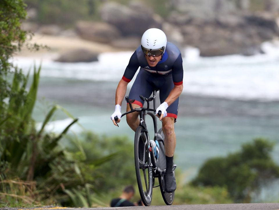  Geraint Thomas was only a late entry into the race and he performed well to lead early on