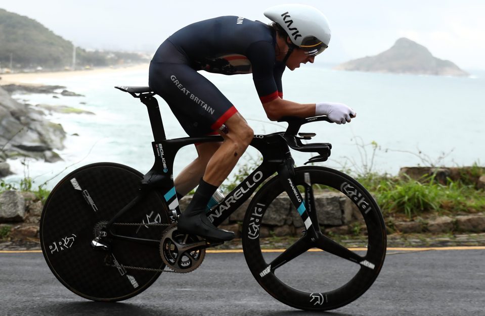  Geraint Thomas only found out the day before that he would be competing