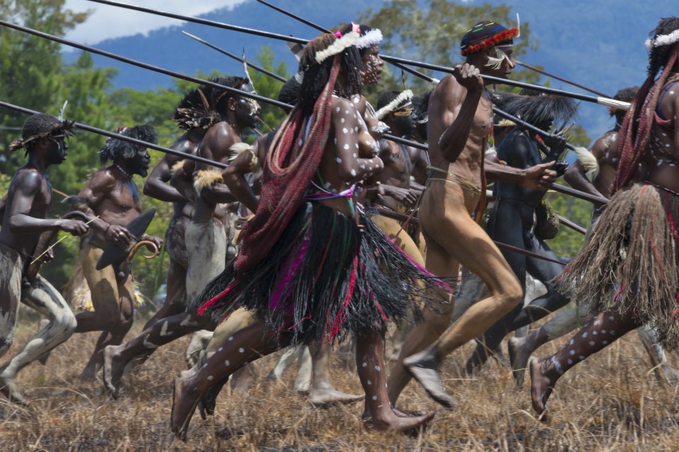  The impressive festival happens every August