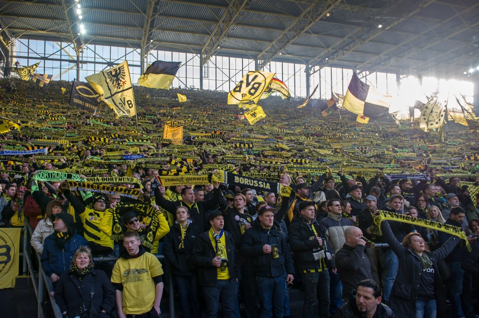  Many clubs across Europe, such as that of Borussia Dortmund, already have successful standing tiers