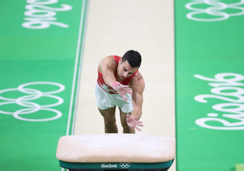  Switzerland star Pablo Braegger vaulted his way into medal contention in Rio