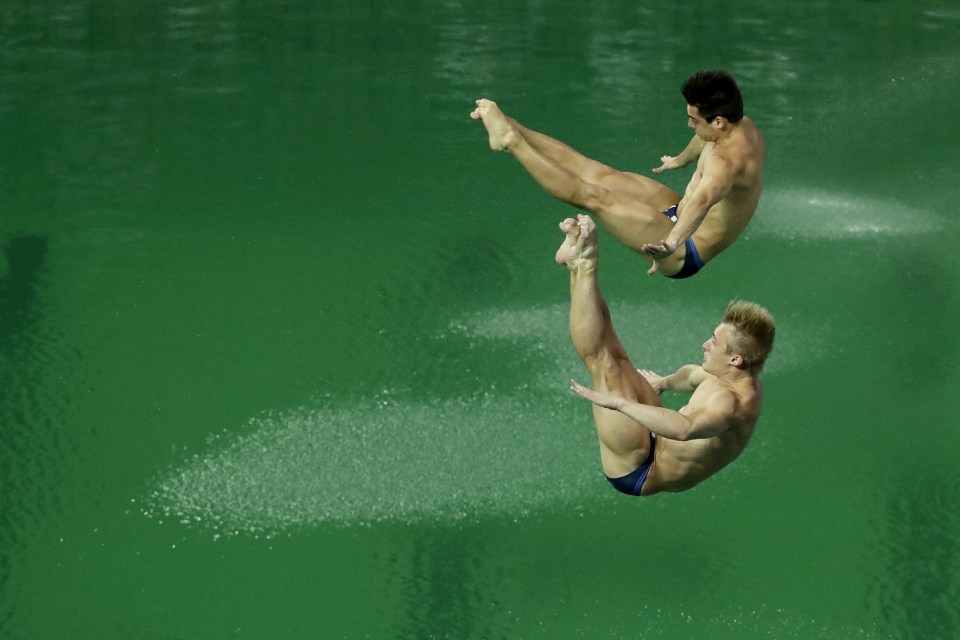  Chris Mears and Jack Laugher were perfectly in sync to win the competition