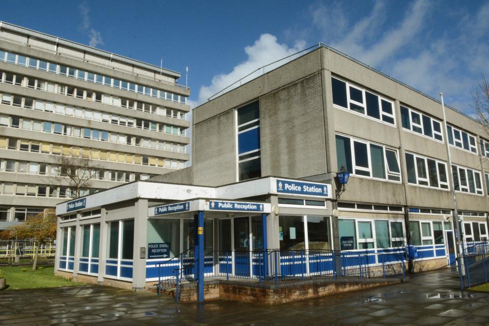 Barnstaple Police Station. Image shot 03/2016. Exact date unknown.