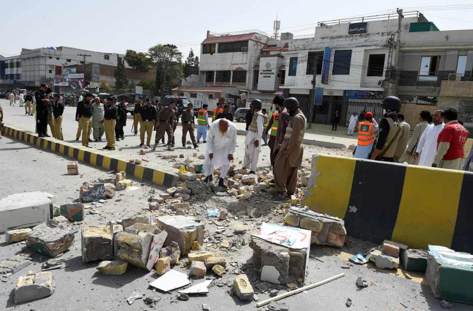  The roadside bomb was planted under a bridge with the security team of the judge targeted in the attack left seriously injured